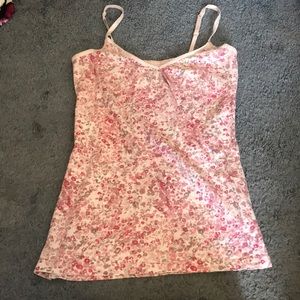 Floral tank top